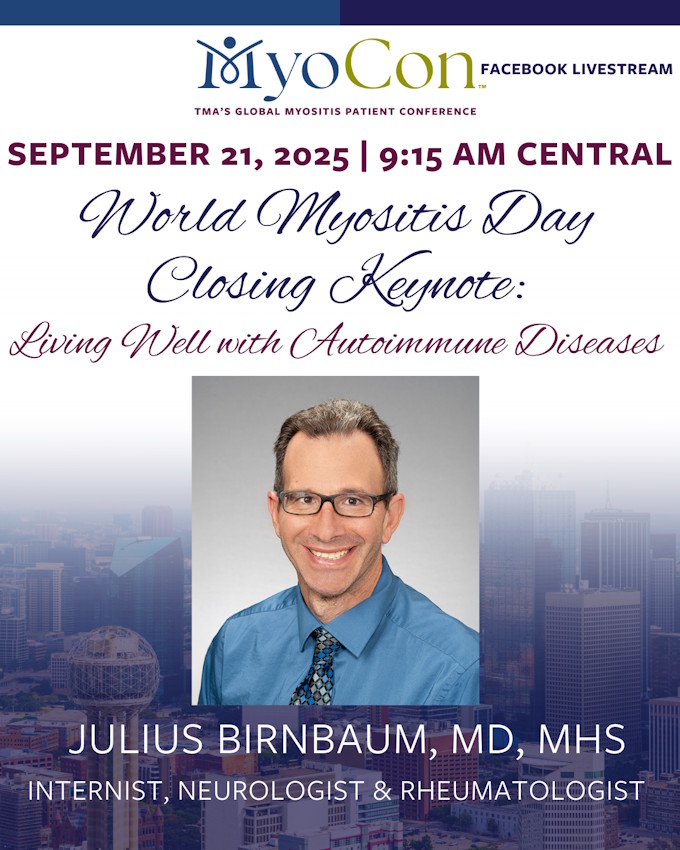 World Myositis Day Closing Keynote Speaker World Myositis Day Closing Keynote Speaker